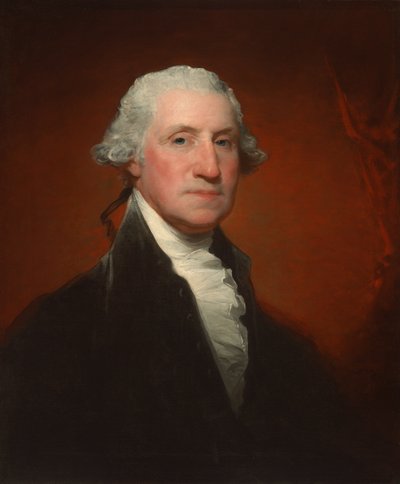 ジョージ・ワシントン (ヴォーン・シンクレアの肖像) 作： Gilbert Stuart