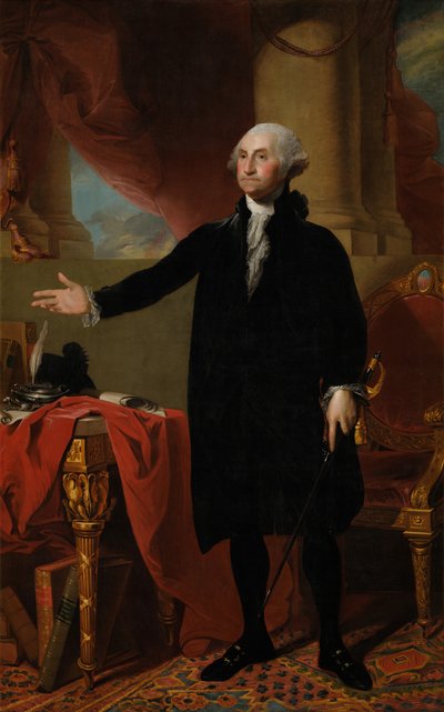 ジョージ・ワシントン 作： Gilbert Stuart