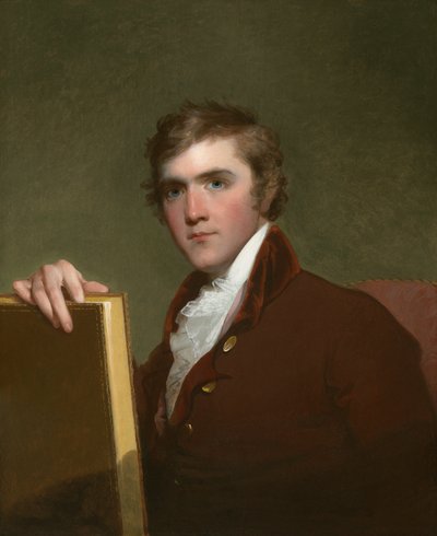 ホレス・ビニー、1800（木材に油彩） 作： Gilbert Stuart