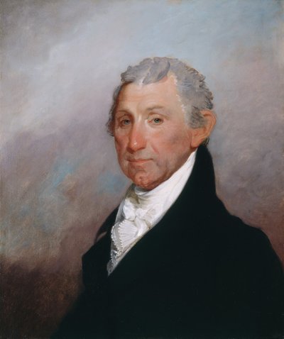 ジェームズ・モンロー、c。 1817年。 作： Gilbert Stuart