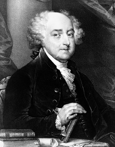 ジョン・アダムス（第2代アメリカ合衆国大統領 作： Gilbert Stuart