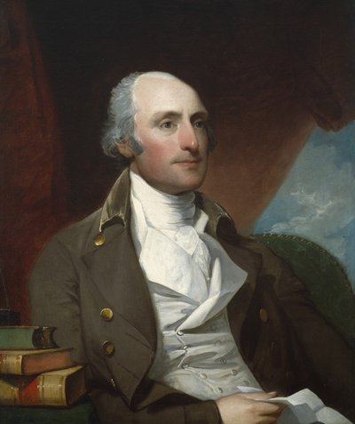 ジョン・アシュリー、Esq。、1798年頃（キャンバスに油彩） 作： Gilbert Stuart