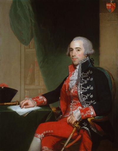 ジョセフデジョーデンとネボット、1794年。 作： Gilbert Stuart