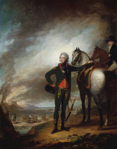 Louis-Marie、Noaillesの子爵、1798年。 作： Gilbert Stuart