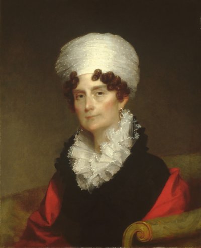 アンドリューシガーニー夫人1820年。 作： Gilbert Stuart