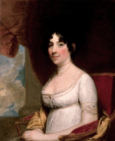 ドーリー・マディソン夫人 作： Gilbert Stuart