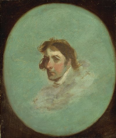 アーティストの肖像、ca。 1786年。 作： Gilbert Stuart