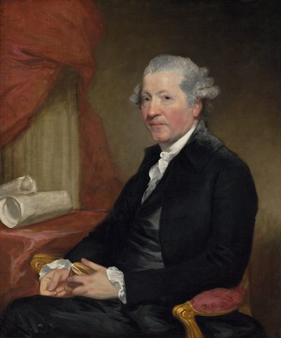 ジョシュア・レイノルズ卿 作： Gilbert Stuart