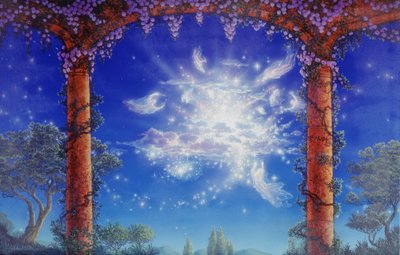 帰郷, 2001 （アクリル、ボード） 作： Gilbert Williams