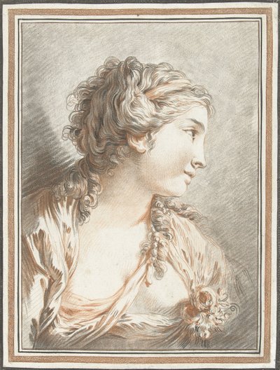 女性のバスト 作： Gilles Demarteau