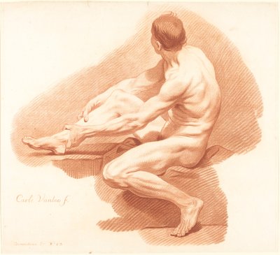 学校 作： Gilles Demarteau, the Elder after Carle Van Loo
