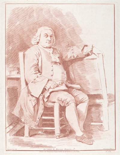 ジャック・オネシム・ベルジェレット・ド・グランクール 作： Gilles Demarteau, the Elder, after Jean Honoré Fragonard
