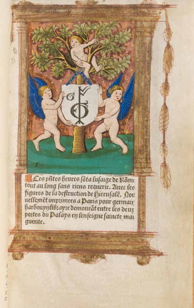 時間の書、1518-21 作： Gilles Hardouyn