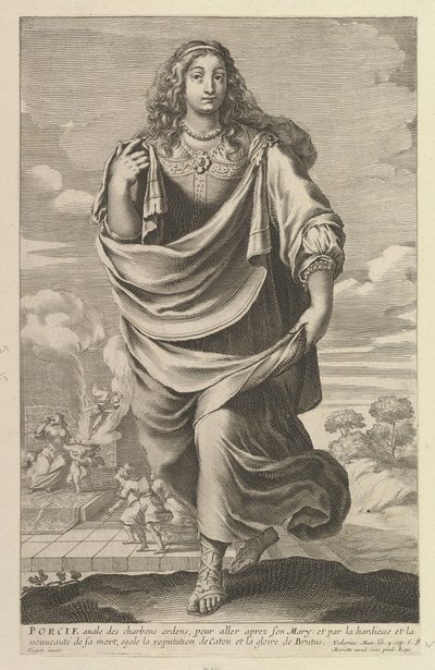 ポーシー、1647年。クリエイター：ジル・ルスレ、エイブラハム・ボッセ。 作： Gilles Rousselet and Abraham Bosse