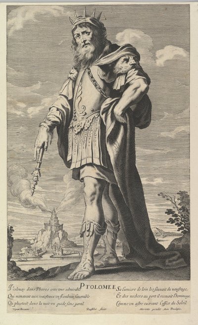 プトレマイオス、カリフォルニア州。 1639-40。 クリエイター：ジル・ルスレ、アブラハム・ボッセ。 作： Gilles Rousselet and Abraham Bosse