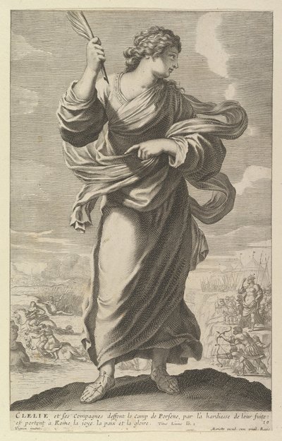 クレリー、1647年。作成者：Gilles Rousselet、Abraham Bosse。 作： Gilles Rousselet