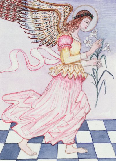 虎百合の天使、1995（WC） 作： Gillian Lawson