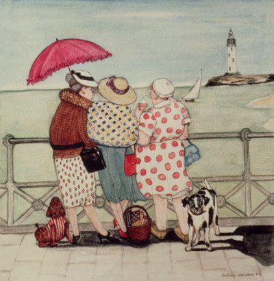海辺で 作： Gillian Lawson