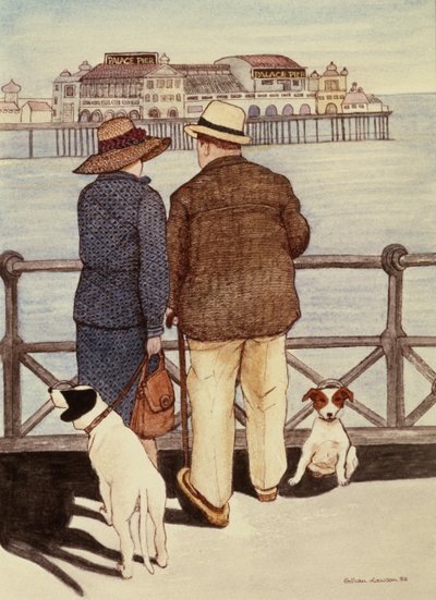 海を見渡す 作： Gillian Lawson