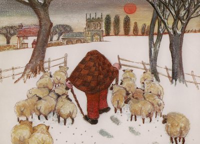羊飼いの帰還、1985 作： Gillian Lawson