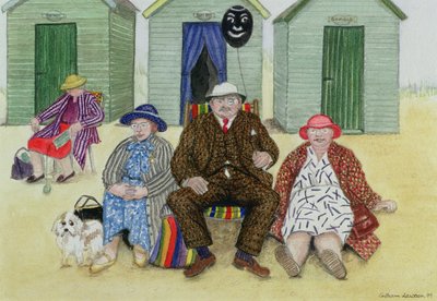 ビーチの3つ 作： Gillian Lawson
