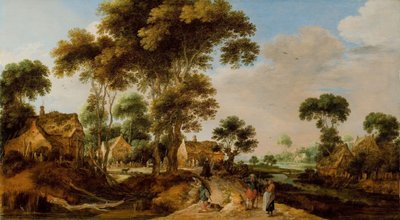 田舎道 作： Gillis Claesz de Hondecoeter