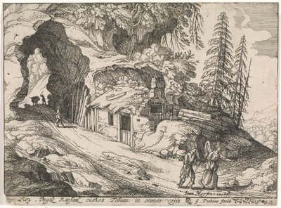 トビアスと大天使ラファエルのいる風景 作： Gillis Peeters (I)