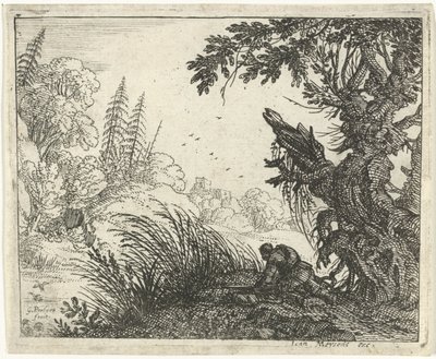 ハンターのいる風景 作： Gillis Peeters (I)