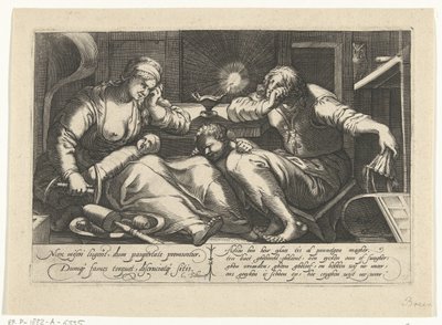 結婚生活の浪費の結果 作： Gillis van Breen