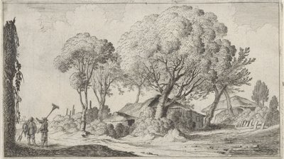 木々に囲まれた農場 十二の風景（連載タイトル） 作： Gillis van Scheyndel (I)