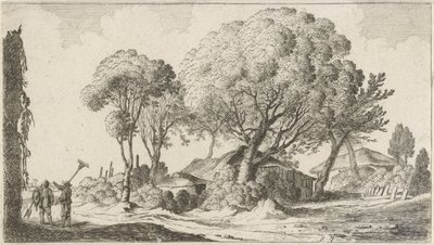 木々に囲まれた農場 十二の風景（連載タイトル） 作： Gillis van Scheyndel (I)