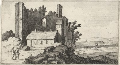 廃墟のチャペル 十二の風景（連載タイトル） 作： Gillis van Scheyndel (I)