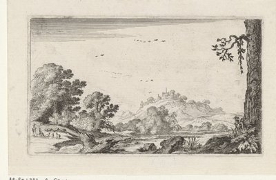 河川景観 風景（シリーズタイトル） 作： Gillis van Scheyndel (I)