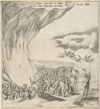 いまいましい地獄につながった 作： Gillis van Scheyndel (I)