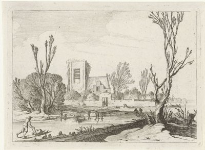 冬の風景 七景（連載タイトル） 作： Gillis van Scheyndel (I)