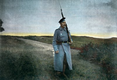 ロシアの歩哨、c1890 作： Gillot