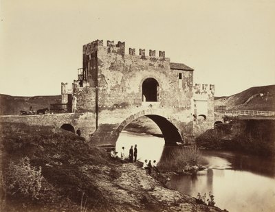 ノメンターノ橋、1860年代（写真） 作： ジョアッキーノ アルトベッリ