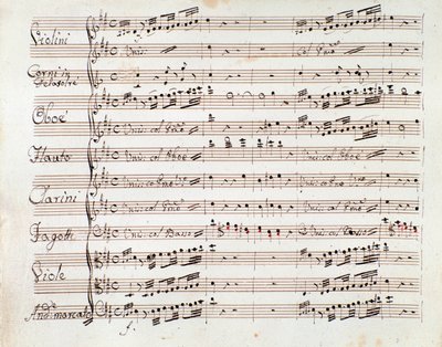 ジョアキーノ・ロッシーニのオペラ「タンクレディ」のピアノのための縮小交響曲の楽譜ページです。 作： Gioachino Rossini