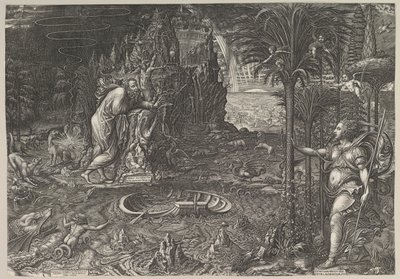 生命の寓話、1561年。 作： Giorgio Ghisi