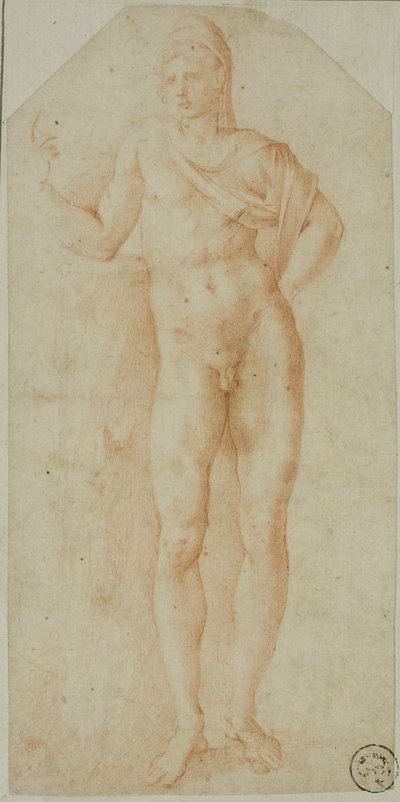 骨董品の後: パリの像 作： Giorgio Giulio Clovio