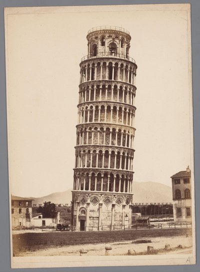 ピサの塔 作： Giorgio Sommer (attributed to)