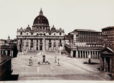 バチカン市国のサン・ピエトロ大聖堂 作： Giorgio Sommer