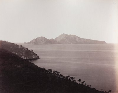 カプリ島の眺め 作： Giorgio Sommer
