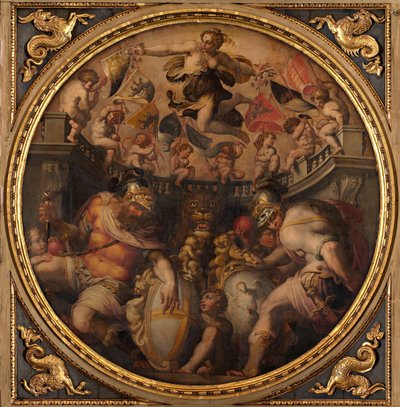 サントスピリトとサンタクローチェの四半期の寓話、1563-1565 作： Giorgio Vasari