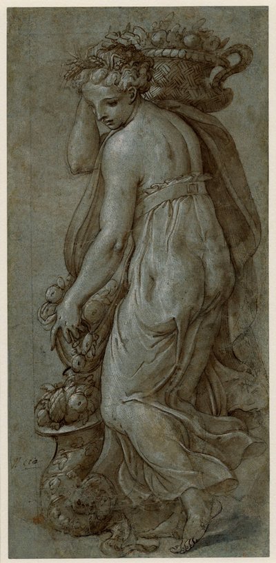 豊かさの寓意。 作： Giorgio Vasari