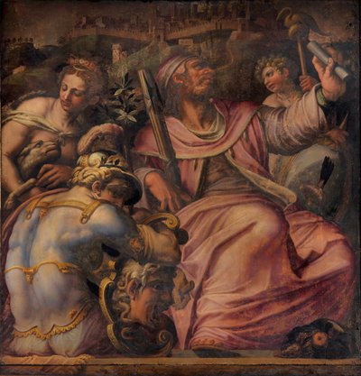 チェルタルドの寓意、1563-1565 作： Giorgio Vasari