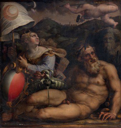 フィエーゾレの寓意、1563-1565 作： Giorgio Vasari