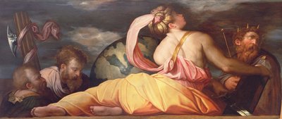 地理の寓意 作： Giorgio Vasari
