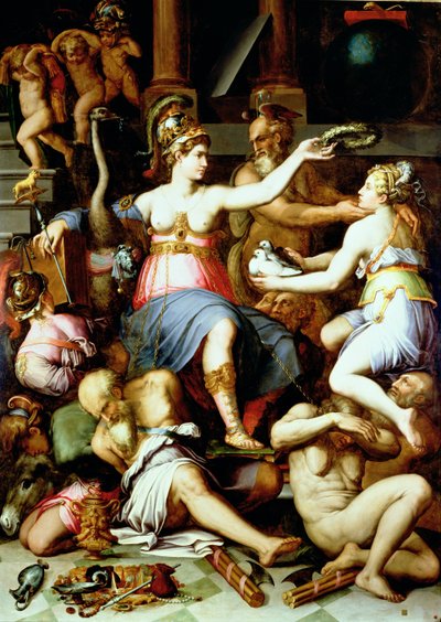 正義の寓意 作： Giorgio Vasari