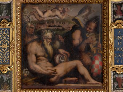 ピストイアの寓話 作： Giorgio Vasari